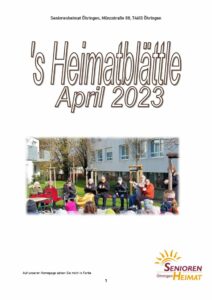 thumbnail of Heimatblättle April 2023